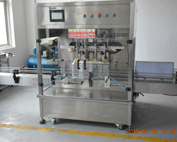 四頭食用油灌裝機(jī)